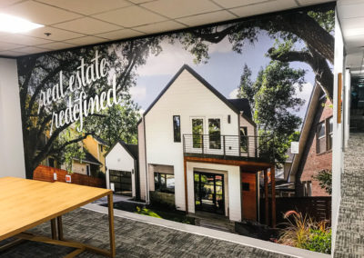 Custom Wall Mural – Redfin