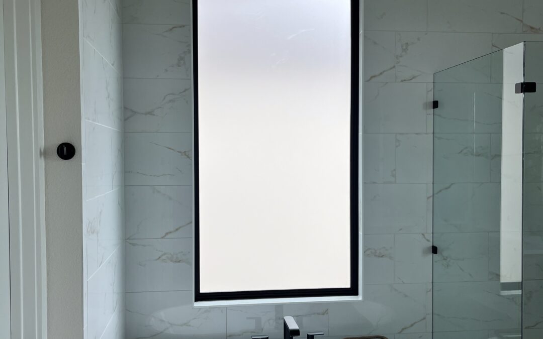3M Matte Crystal i – Bathroom Privacy in Austin, Texas