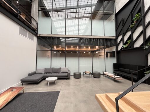 Modern Office Privacy via Solyx™ Feather Gradient Film